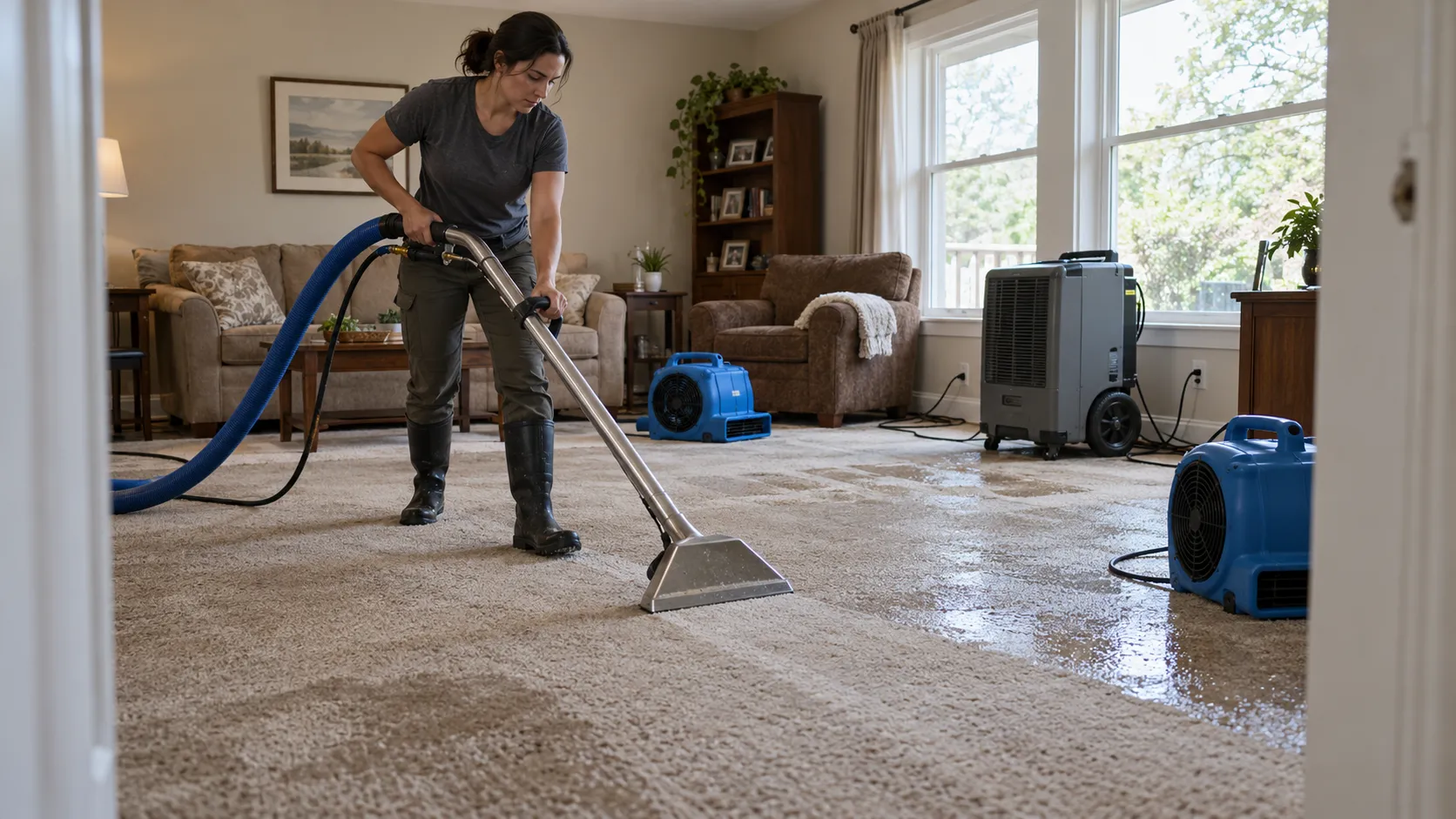 Water Extraction & Structural Drying in Denver, CO